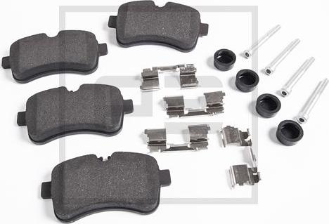 PE Automotive 086.354-00A - Kit pastiglie freno, Freno a disco autozon.pro