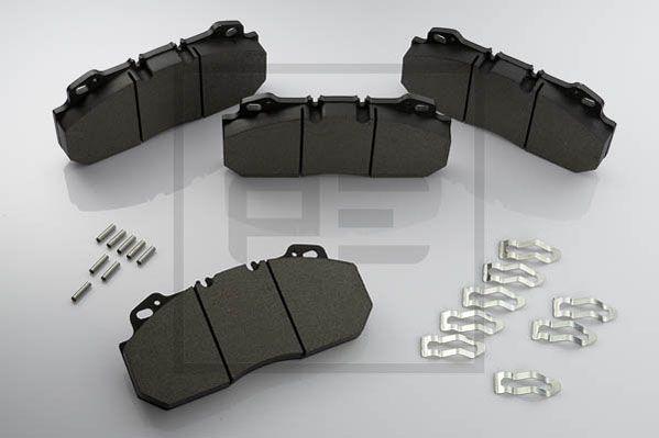 PE Automotive 086.304-00A - Kit pastiglie freno, Freno a disco autozon.pro