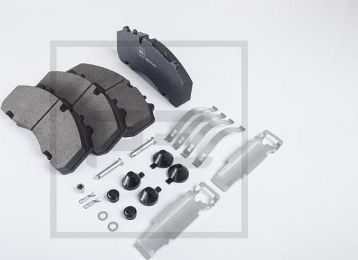 PE Automotive 086.333-00A - Kit pastiglie freno, Freno a disco autozon.pro