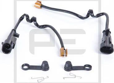 PE Automotive 026.697-00A - Contatto segnalazione, Usura past. freno / mat. d'attrito autozon.pro