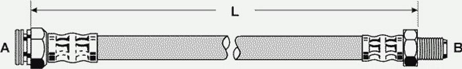 Pex 32950 - Flessibile del freno autozon.pro