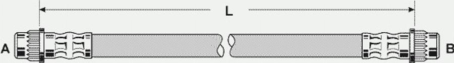 Pex 22.715 - Flessibile del freno autozon.pro