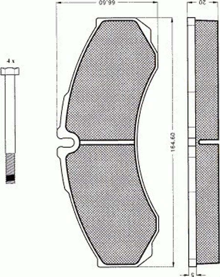 Pex 7.471 - Kit pastiglie freno, Freno a disco autozon.pro