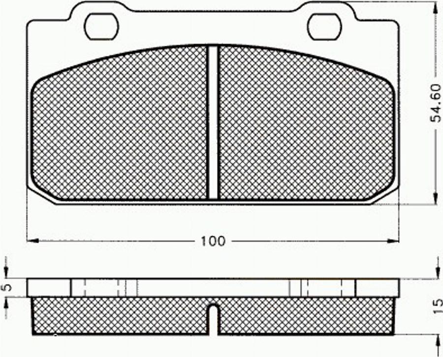 Pex 7.103 - Kit pastiglie freno, Freno a disco autozon.pro