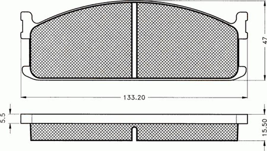 Pex 7312 - Kit pastiglie freno, Freno a disco autozon.pro