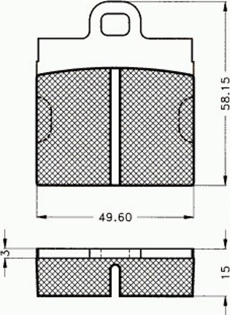 Pex 7294 - Kit pastiglie freno, Freno a disco autozon.pro