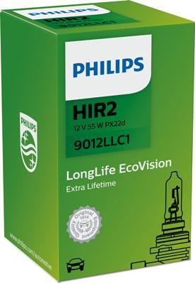 PHILIPS 9012LLC1 - Lampadina, Faro di profondità autozon.pro