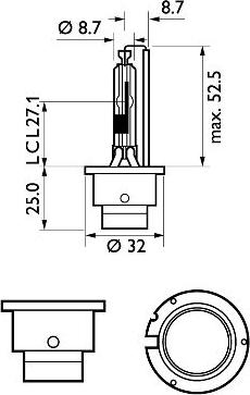 PHILIPS 85126XV2S1 - Lampadina, Faro di profondità autozon.pro