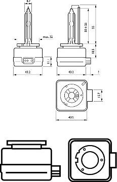 PHILIPS 42403VIC1 - Lampadina, Faro di profondità autozon.pro