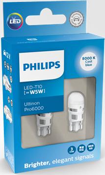 PHILIPS 11961XU60X2 - Lampadina, Luce abitacolo autozon.pro