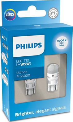 PHILIPS 11961XU60X2 - Lampadina, Luce abitacolo autozon.pro