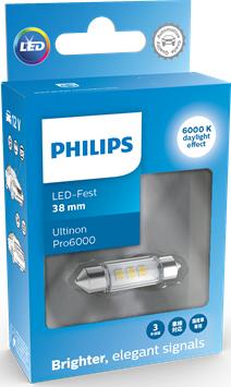 PHILIPS 11854CU60X1 - Lampadina, Luce abitacolo autozon.pro