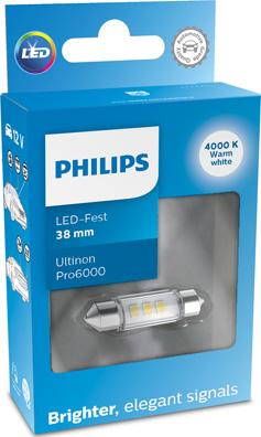 PHILIPS 11854WU60X1 - Lampadina, Luce abitacolo autozon.pro