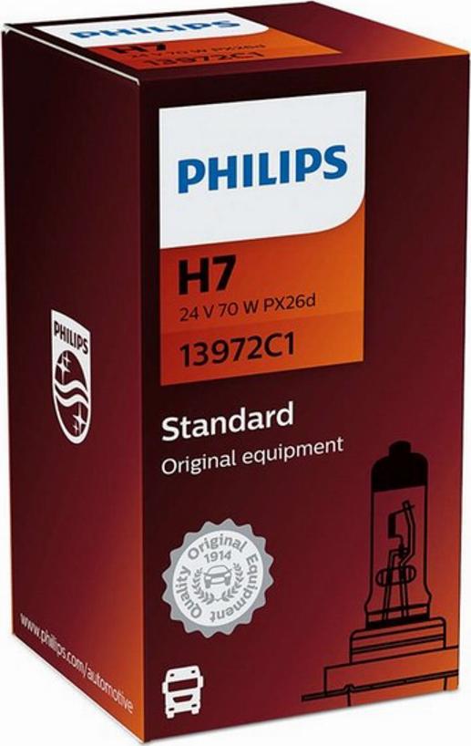 PHILIPS 13972C1 - Lampadina, Faro di profondità autozon.pro