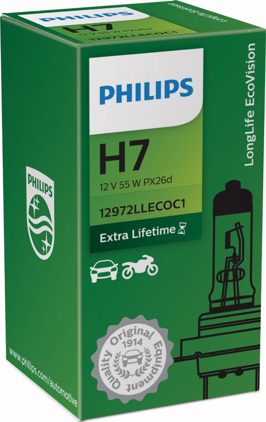 PHILIPS 12972LLECO - Lampadina autozon.pro