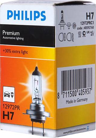 PHILIPS 12972PR - Lampadina autozon.pro