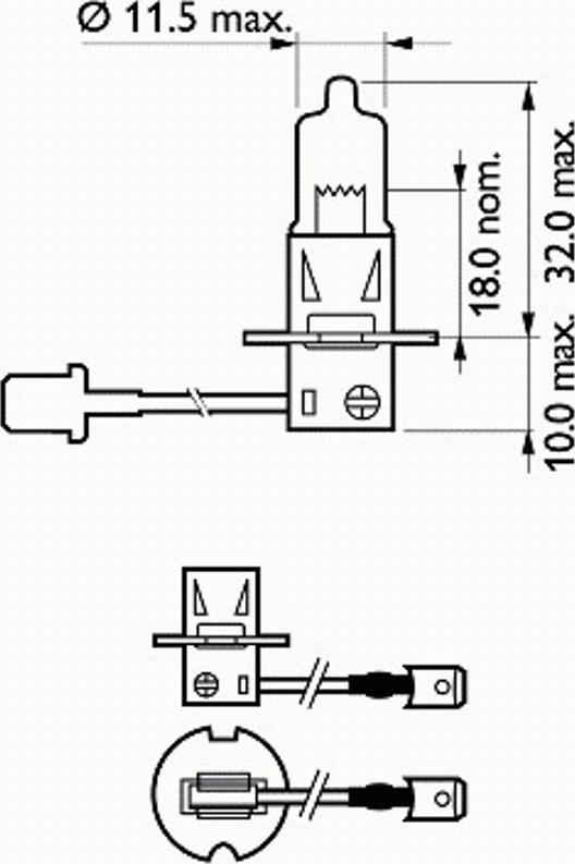 PHILIPS 12455 - Lampadina, Fendinebbia autozon.pro