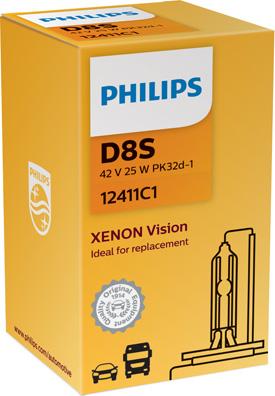 PHILIPS 12411C1 - Lampadina, Faro principale autozon.pro