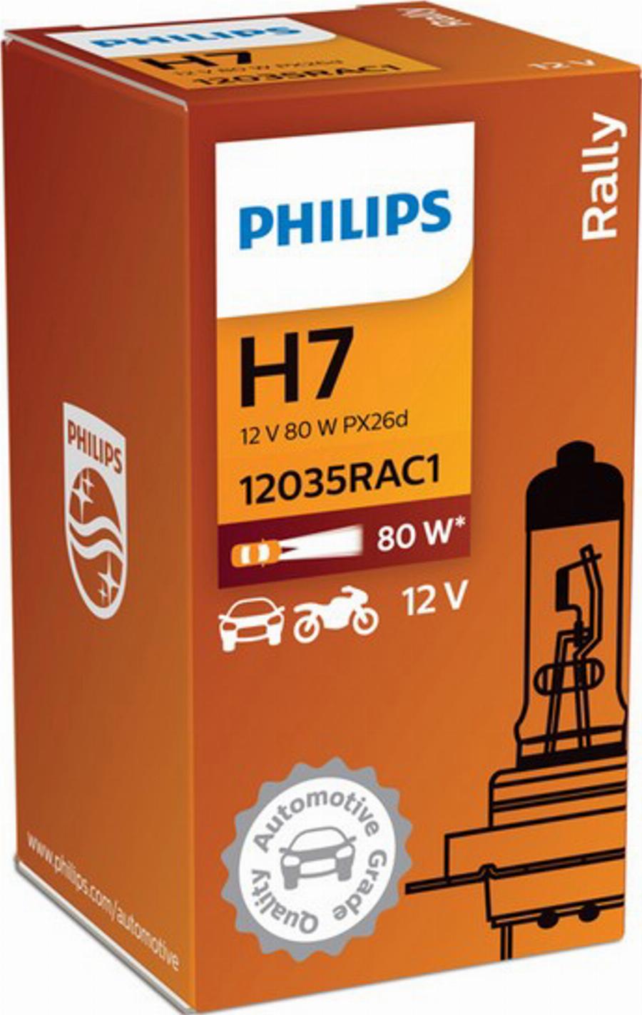 PHILIPS 12035RAC1 - Lampadina, Faro di profondità autozon.pro