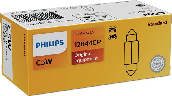 PHILIPS 12844CP - Lampadina, Luce targa autozon.pro