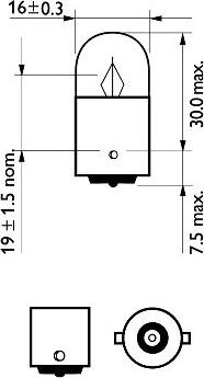 PHILIPS 12821LLECOB2 - Lampadina, Indicatore direzione autozon.pro