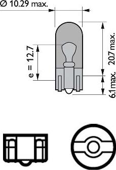 PHILIPS 12396NACP - Lampadina, Indicatore direzione autozon.pro