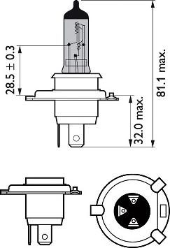 PHILIPS 12342WVUB1 - Lampadina, Faro di profondità autozon.pro