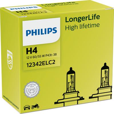 PHILIPS 12342ELC2 - Lampadina, Faro di profondità autozon.pro