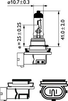 PHILIPS 12360C1 - Lampadina, Faro di profondità autozon.pro