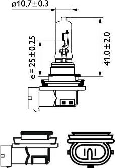 PHILIPS 12361C1 - Lampadina, Faro di profondità autozon.pro