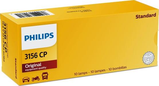 PHILIPS 3156CP - Lampadina, Indicatore direzione autozon.pro