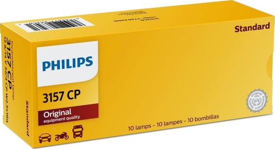 PHILIPS 3157CP - Lampadina, Indicatore direzione autozon.pro