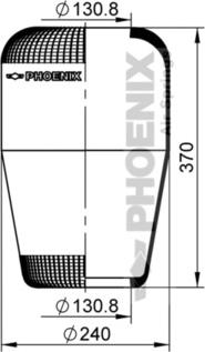 Phoenix 1 F 21 A - Soffietto, Sospensione pneumatica autozon.pro