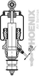 Phoenix CD 075 121 011 - Soffietto, Sospensione pneumatica autozon.pro