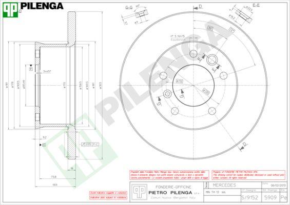 Pilenga 5909 - Discofreno autozon.pro