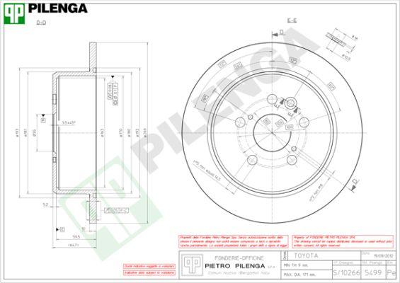 Pilenga 5499 - Discofreno autozon.pro