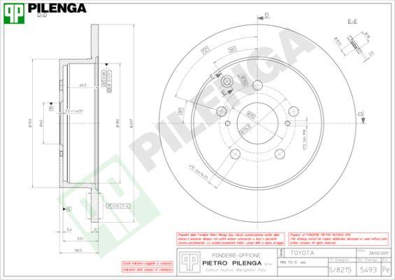 Pilenga 5493 - Discofreno autozon.pro