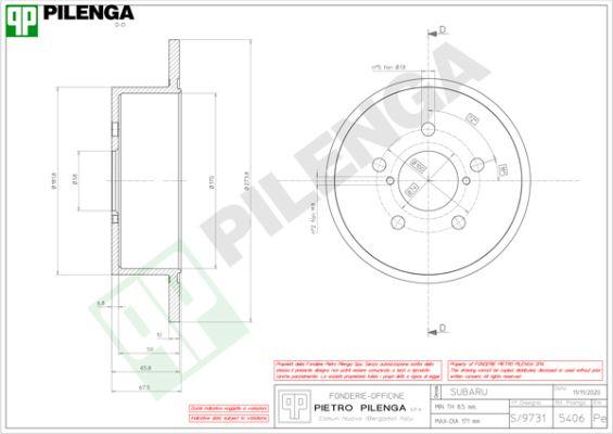 Pilenga 5406 - Discofreno autozon.pro