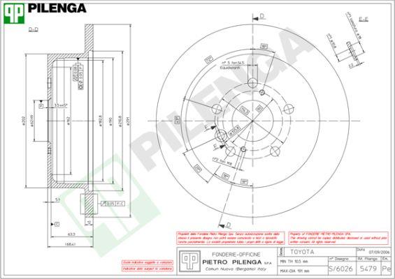 Pilenga 5479 - Discofreno autozon.pro