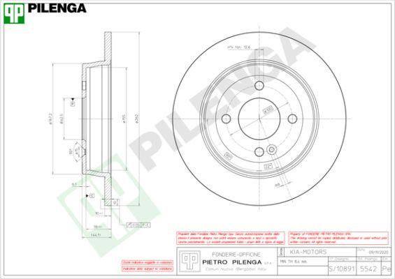 Pilenga 5542 - Discofreno autozon.pro