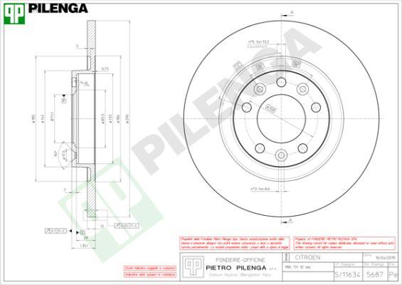 Pilenga 5687 - Discofreno autozon.pro