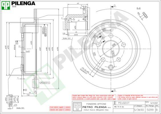 Pilenga 5099 - Discofreno autozon.pro