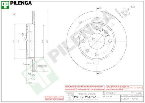 Pilenga 5094 - Discofreno autozon.pro