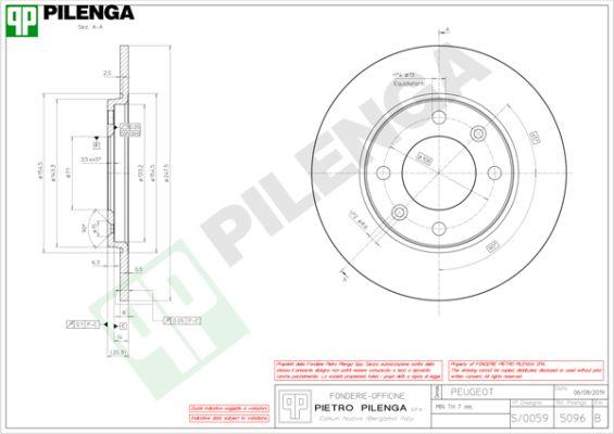 Pilenga 5096 - Discofreno autozon.pro