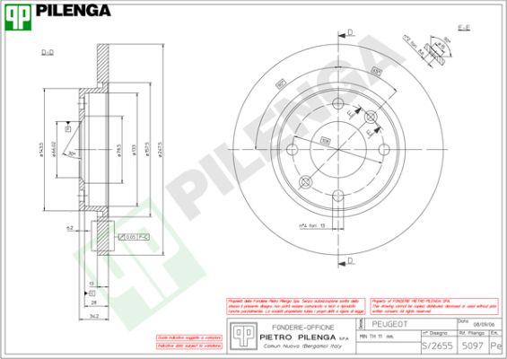 Pilenga 5097 - Discofreno autozon.pro