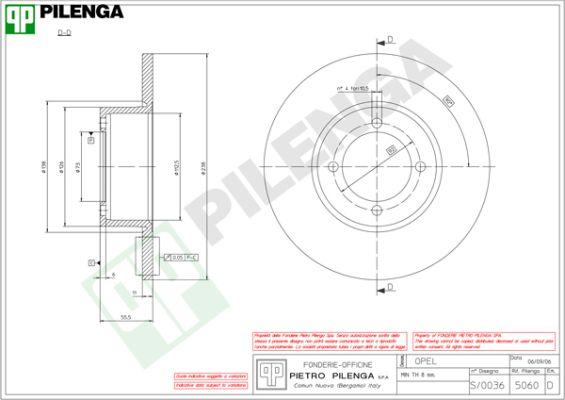 Pilenga 5060 - Discofreno autozon.pro