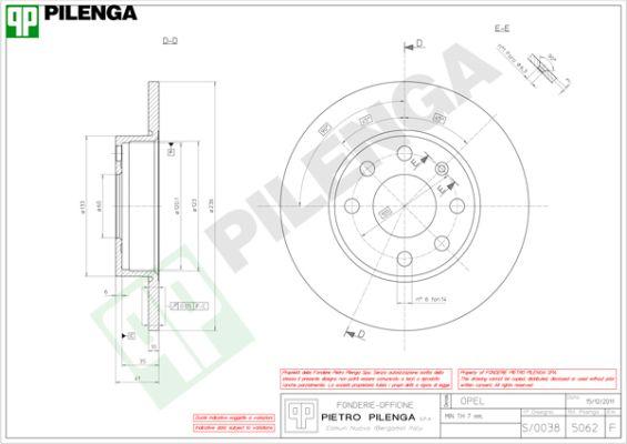 Pilenga 5062 - Discofreno autozon.pro