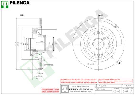 Pilenga 5169 - Discofreno autozon.pro