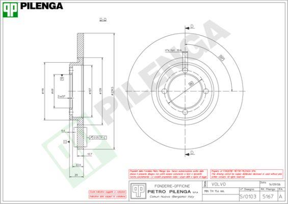 Pilenga 5167 - Discofreno autozon.pro