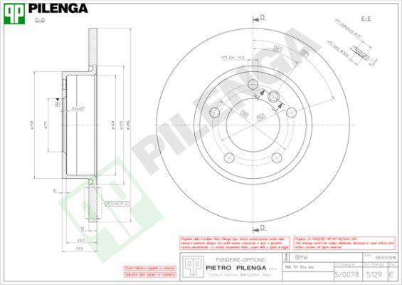 Pilenga 5129 - Discofreno autozon.pro